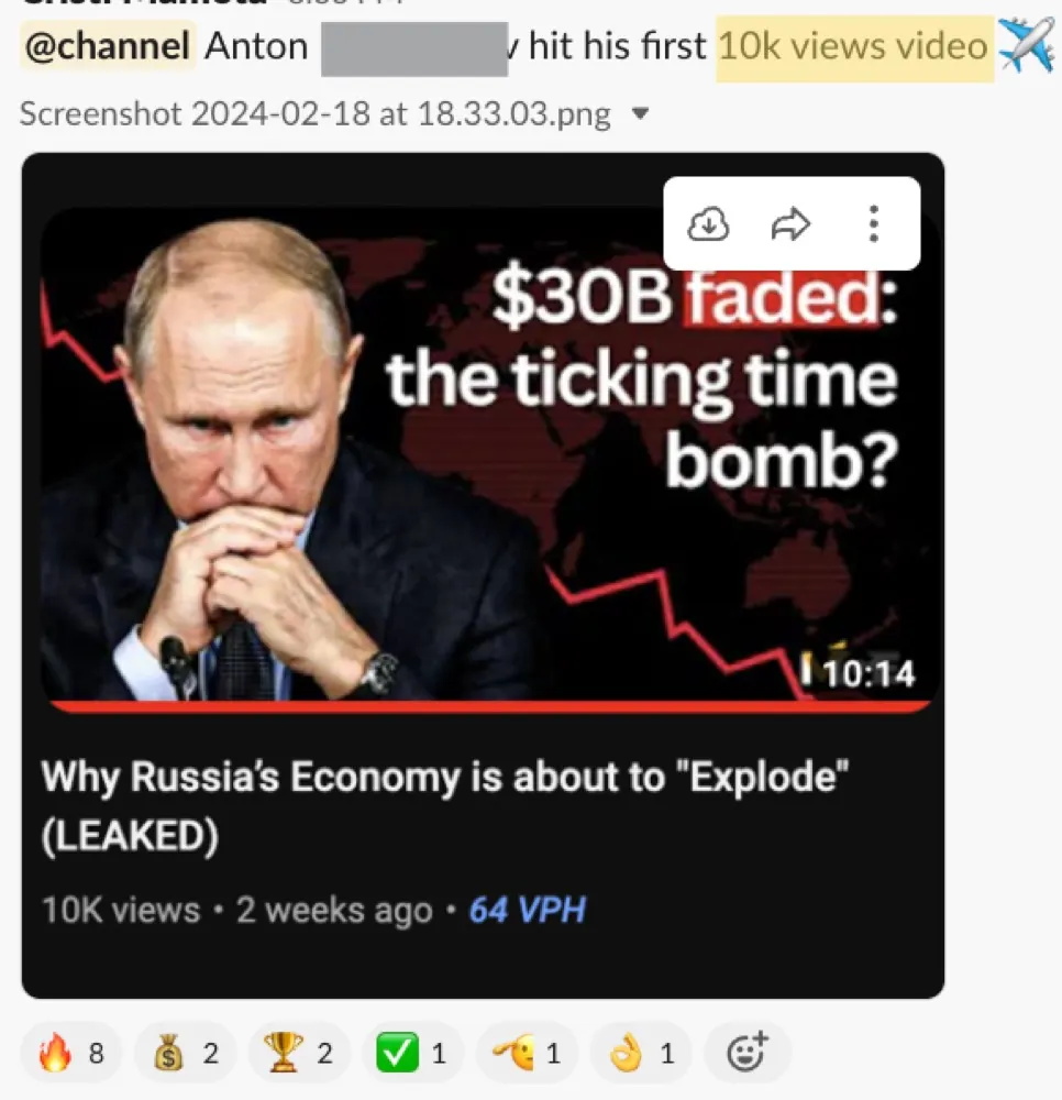 Win posted by Anton