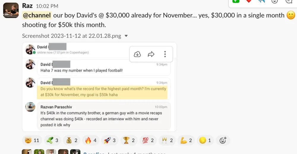 Win posted by David